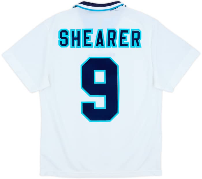 1995-97 England Home Shirt Shearer #9 - 10/10 - (M)