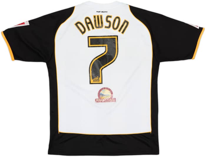 2008-10 Port Vale Home Shirt Dawson #7 - 7/10 - (M)