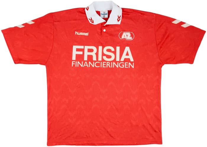 1996-98 AZ Alkmaar Match Issue Home Shirt #9