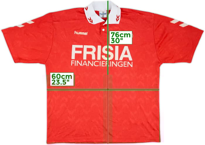 1996-98 AZ Alkmaar Match Issue Home Shirt #9