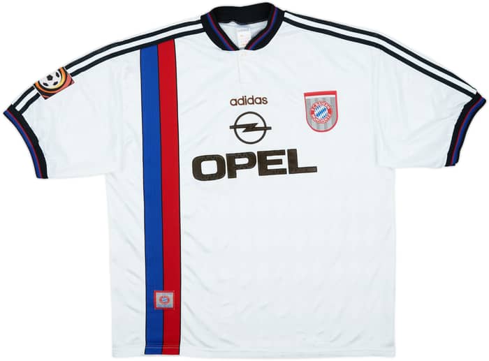 1996-98 Bayern Munich Away Shirt Kuffour #15 - 6/10 - (XXL)