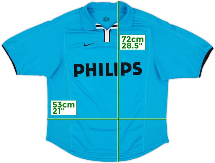 2001-02 PSV Away Shirt #10 - 8/10 - (M)