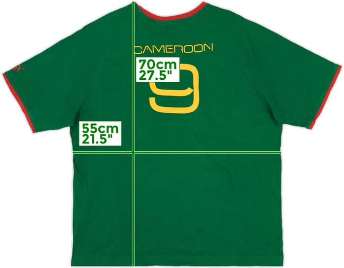 2008-09 Cameroon Puma Fan Tee #9 - 8/10 - (XL)