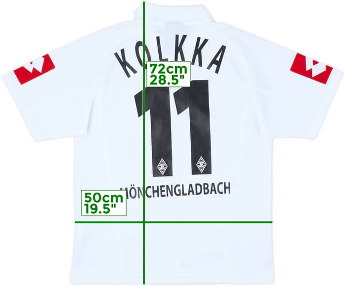 2003-05 Borussia Monchengladbach Home Shirt Kolkka #11 - 7/10 - (S)