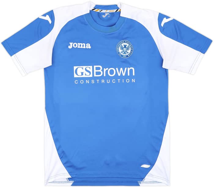 2012-13 St Johnstone Home Shirt M.Davidson #8 - 7/10 - (S)
