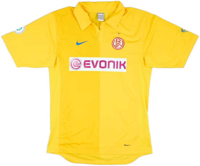 2007-08 Rot-Weiss Essen Match Issue Away Shirt Baltes #3