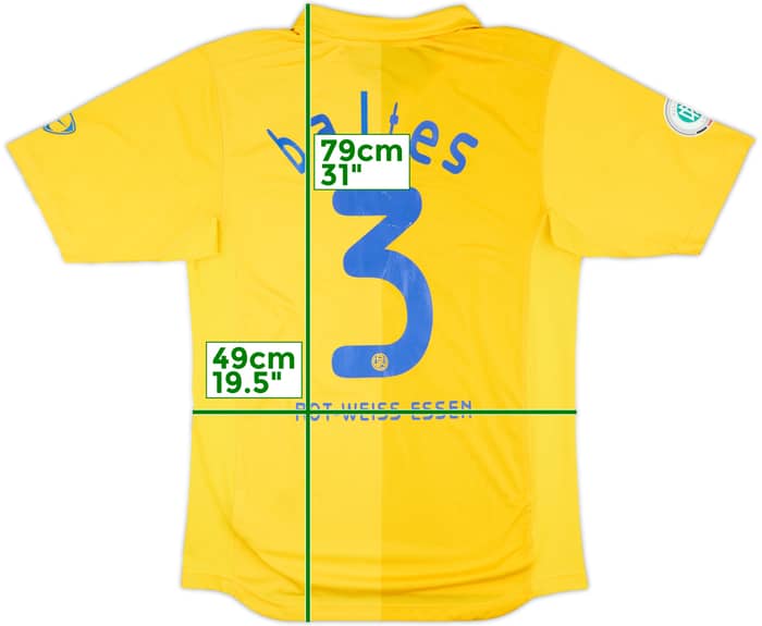 2007-08 Rot-Weiss Essen Match Issue Away Shirt Baltes #3