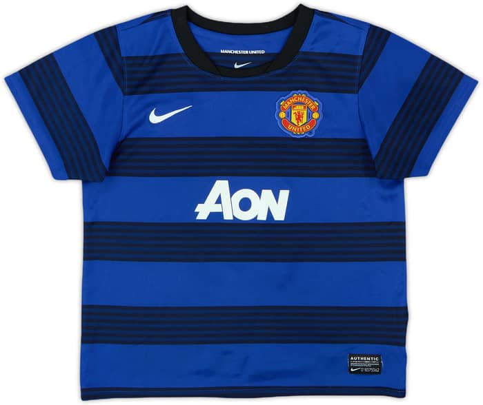 2011-13 Manchester United Away Shirt Rooney #10 - 8/10 - (5-6 Years)