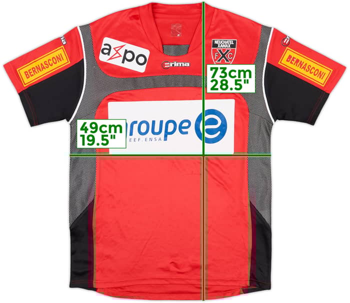 2005-06 Neuchatel Xamax Home Shirt - 7/10 - (S)