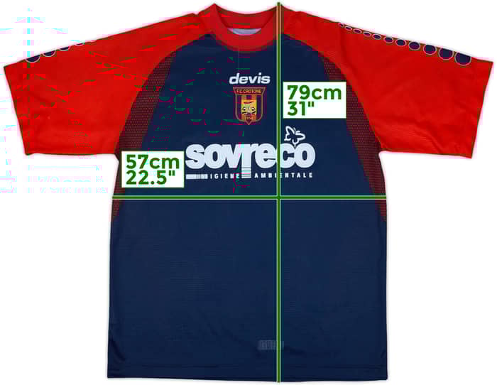 2004-05 Crotone Devis Training Shirt - 8/10 - (L)