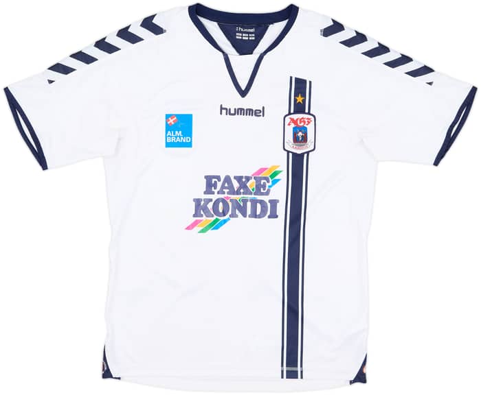 2010-11 AGF Aarhus Home Shirt Graulund #11 - 7/10 - (L)