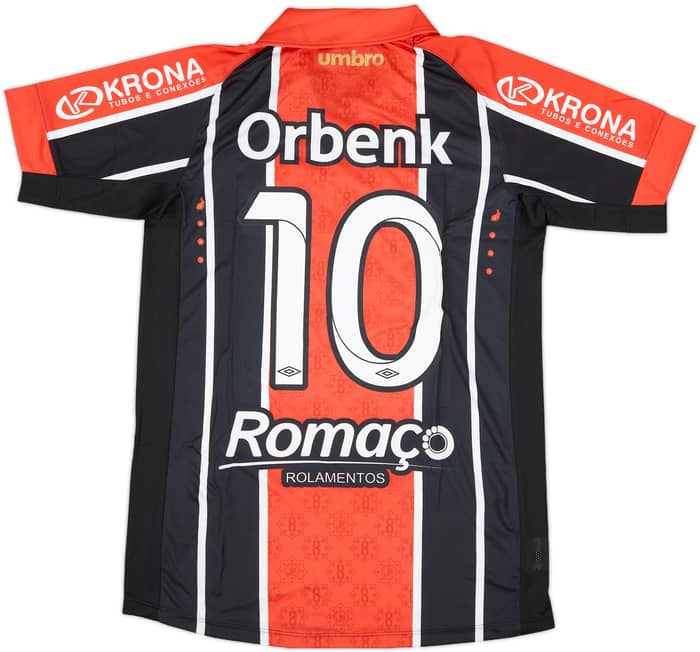 2015 Joinville Esporte Clube Home Shirt #10 (S)