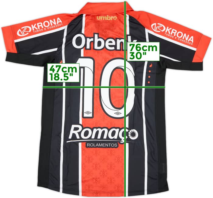 2015 Joinville Esporte Clube Home Shirt #10 (S)