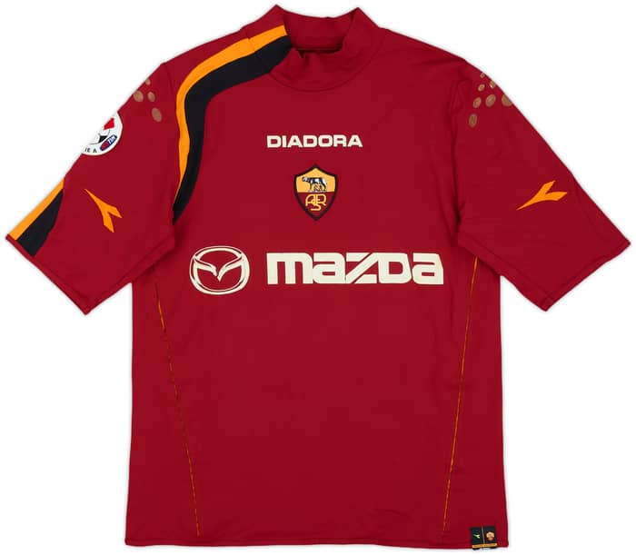 2004-05 Roma Home Shirt Totti #10 - 5/10 - (M)