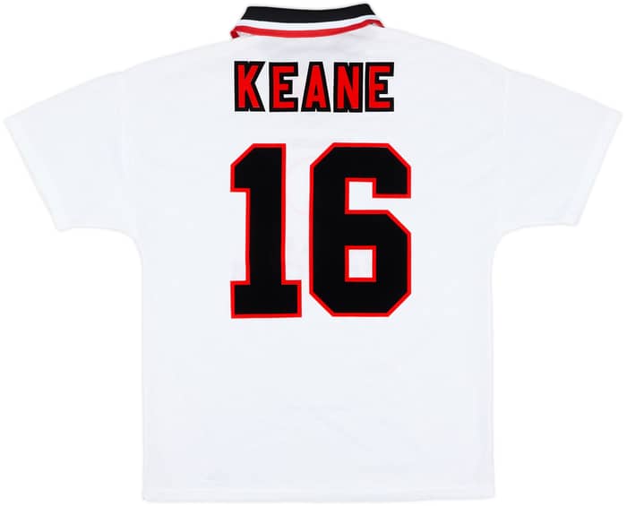 1996-97 Manchester United Away Shirt Keane #16 - 9/10 - (M)