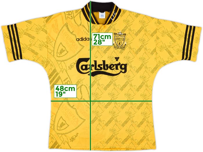 1994-96 Liverpool Third Shirt - 7/10 - (XL)