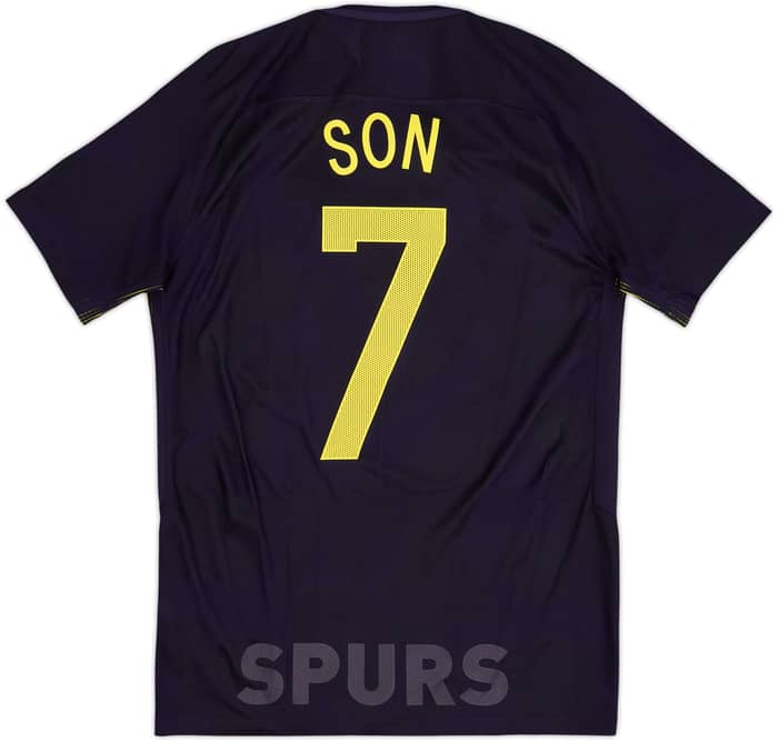 2017-18 Tottenham Authentic Third Shirt Son #7 - 10/10 - (M)