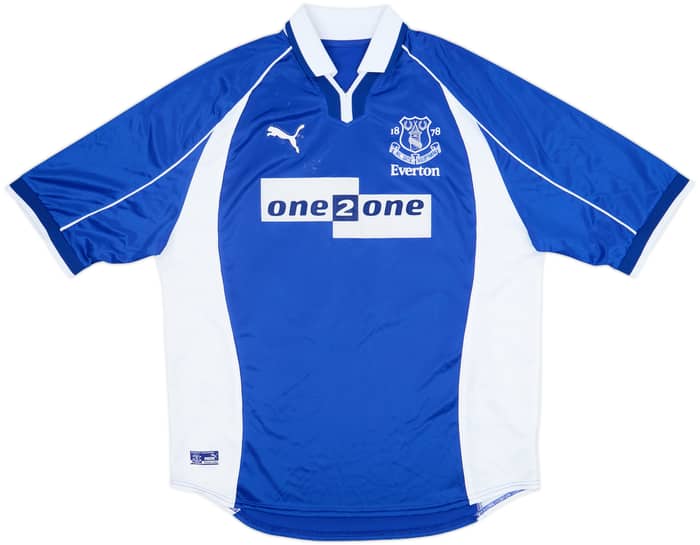 2000-02 Everton Home Shirt Rooney #18 - 7/10 - (XXL)