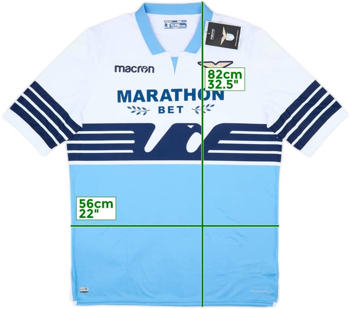 2018-19 Lazio Camiseta de local (XXL)