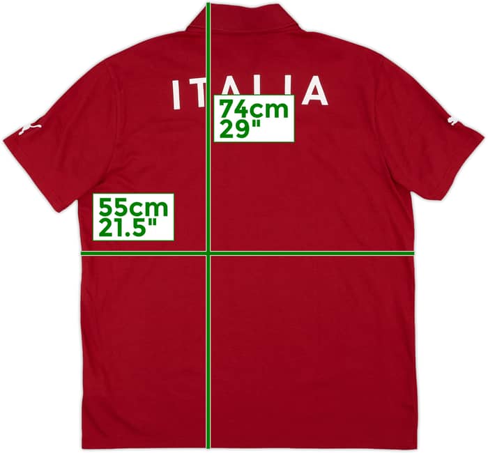2012-13 Italy Puma Polo Shirt - 9/10 - (L)