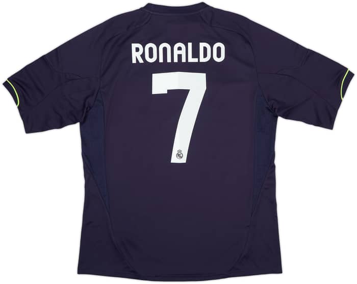 2012-13 Real Madrid Away Shirt Ronaldo #7 (L)