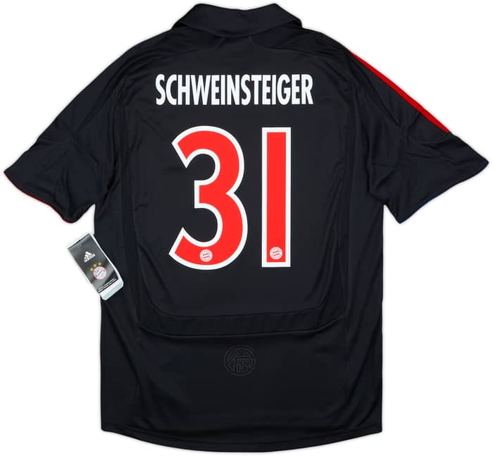 2007-08 Bayern Munich Third Shirt Schweinsteiger #31 (S)