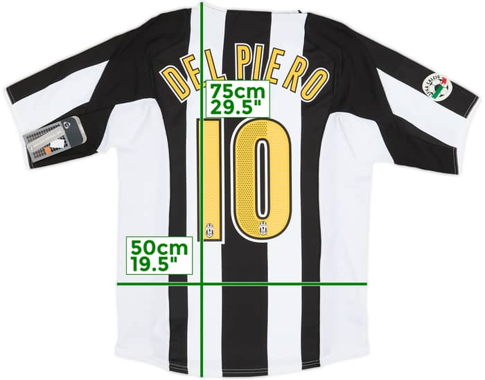 Maillot domicile Juventus 2004-05 Del Piero #10 (S)
