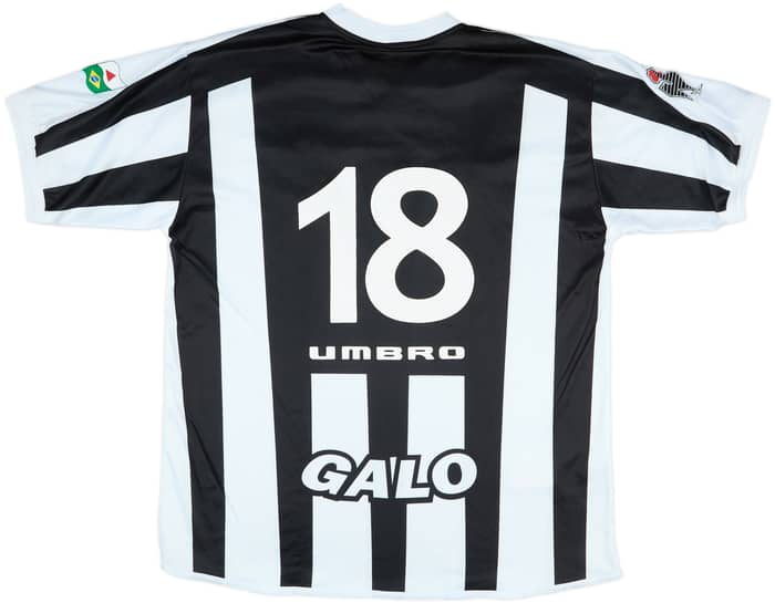 2002 Atletico Mineiro Home Shirt #18 - 9/10 - (XL)