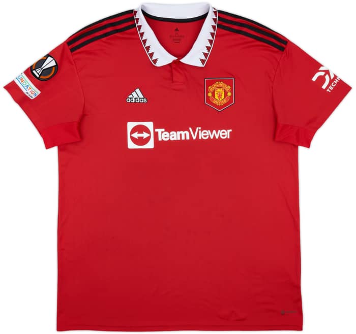 2022-23 Manchester United Home Shirt Eriksen #14 - 7/10 - (XXL)