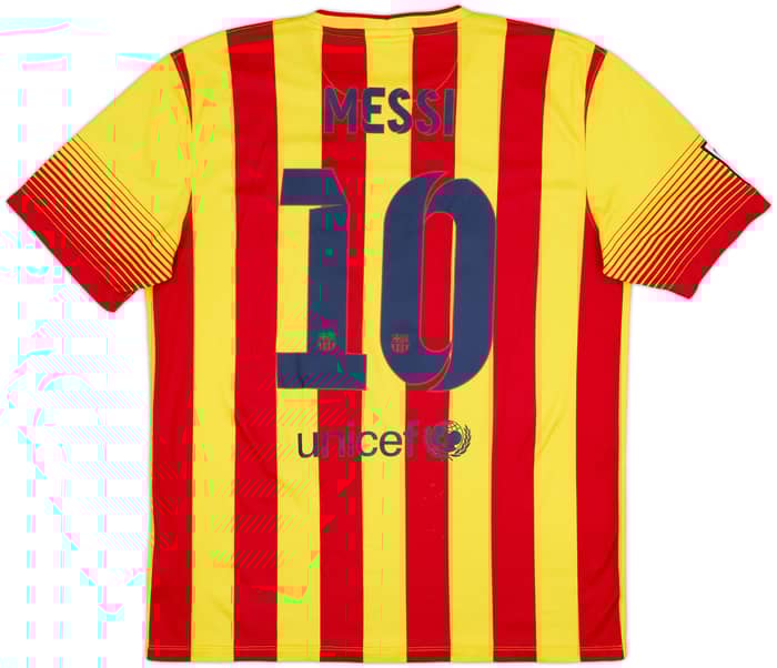 2013-15 Barcelona Away Shirt Messi #10 - 6/10 - (L)