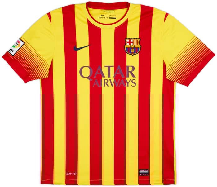 2013-15 Barcelona Away Shirt Messi #10 - 6/10 - (L)