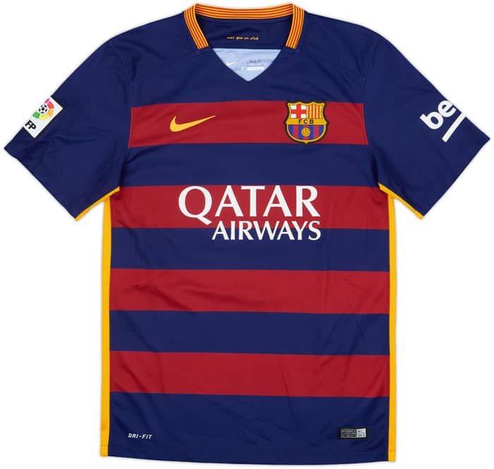2015-16 Barcelona Home Shirt Messi #10 - 8/10 - (S)