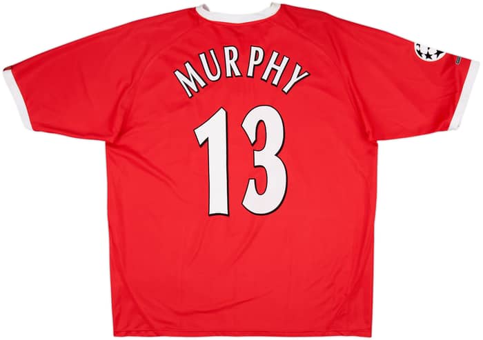2001-03 Liverpool CL Shirt Murphy #13 - 7/10 - (XL)