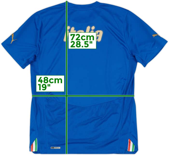 2008-09 Italy Puma Training Shirt - 7/10 - (M)