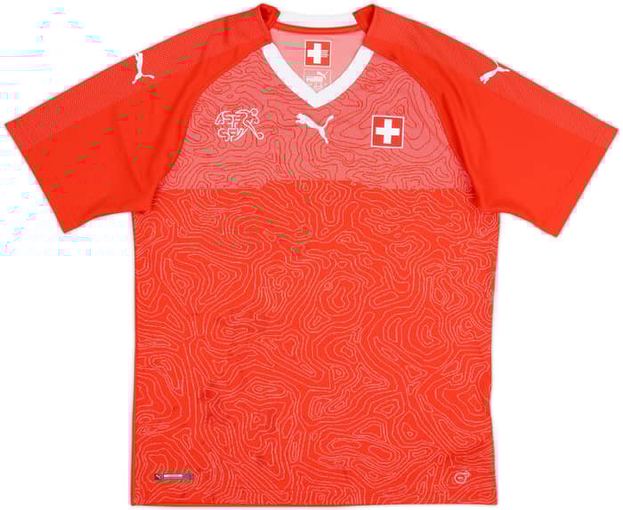2018-20 Switzerland Home Shirt - 5/10 - (L)