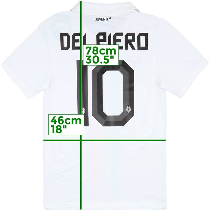 2010-12 Juventus Away Shirt Del Piero #10 (S)