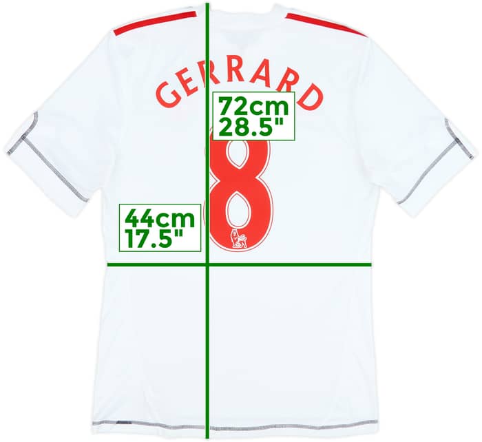 2009-10 Liverpool Third Shirt Gerrard #8 - 8/10 - (S)