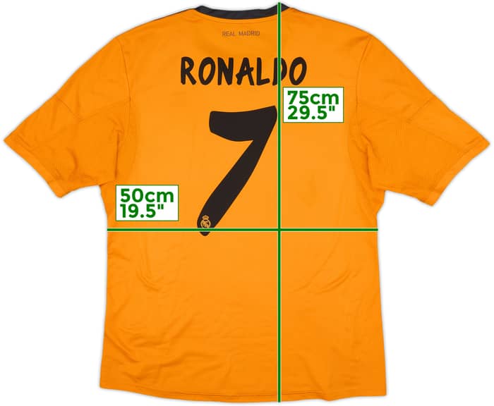 2013-14 Real Madrid Third Shirt Ronaldo #7 - 6/10 - (L)