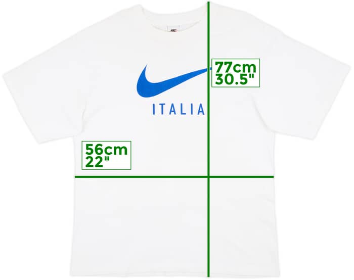 1998 Italy Nike Fan Tee - 8/10 - (L)
