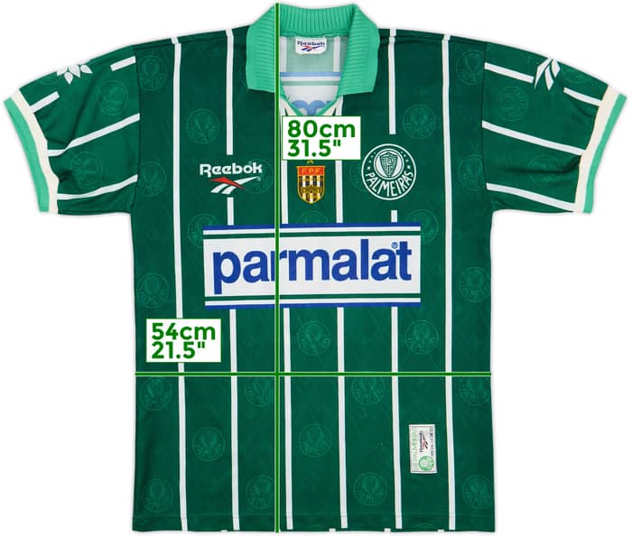 1996 Palmeiras 'Campeonato Paulista' Home Shirt #10 - 8/10 - (XL)