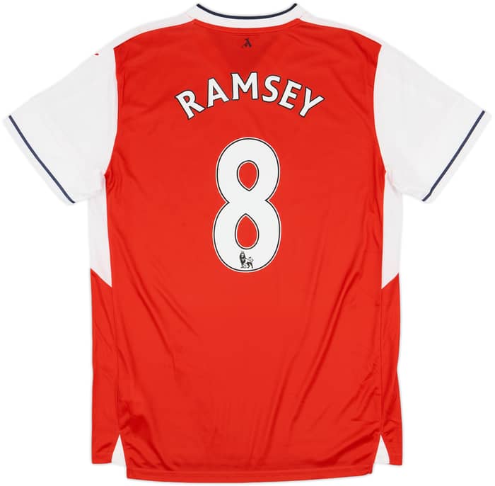 2016-17 Arsenal Home Shirt Ramsey #8 - 8/10 - (L)