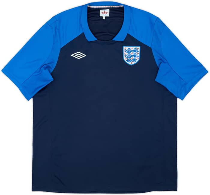 2010-11 England Umbro Training Shirt - 9/10 - (XL)