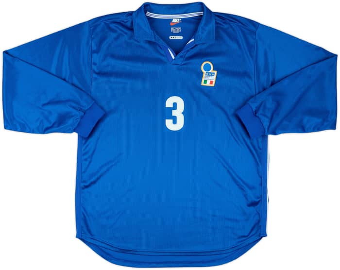 1997-98 Italy Match Issue Home L/S Shirt #3