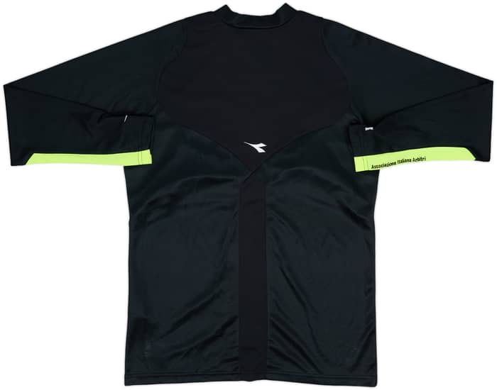 2009-10 Italy FIGC Diadora Referee L/S Shirt - 8/10 - (S)