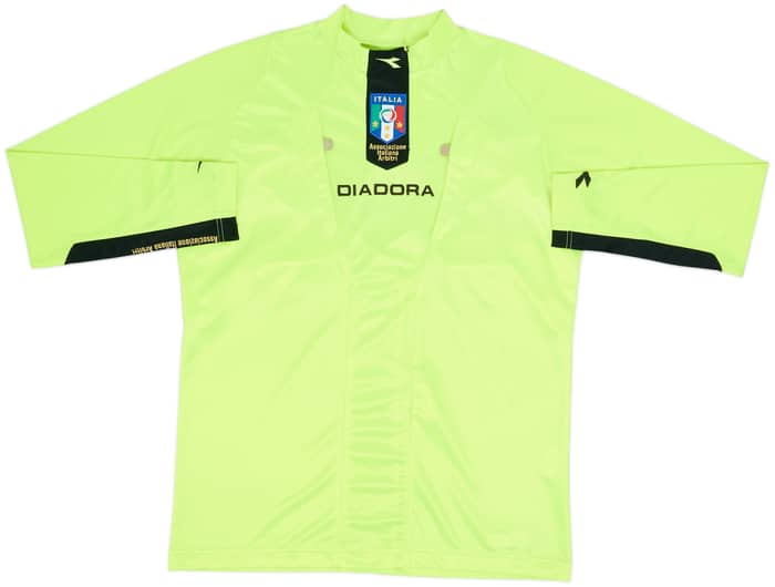 2007-09 Italy Diadora Referee L/S Shirt - 9/10 - (L)