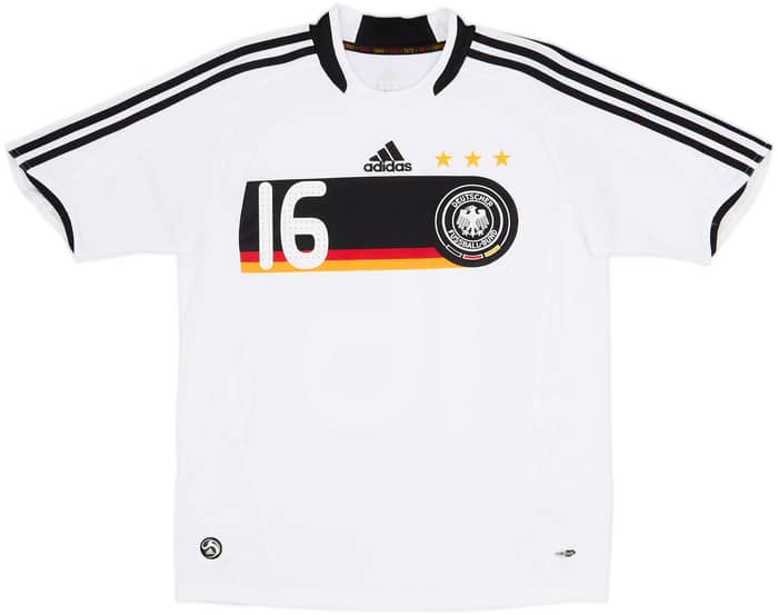 2008-09 Germany Home Shirt Lahm #16 - 8/10 - (L.Boys)