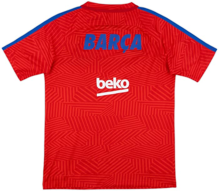 2016-17 Barcelona Nike Training Shirt - 9/10 - (XL.Boys)