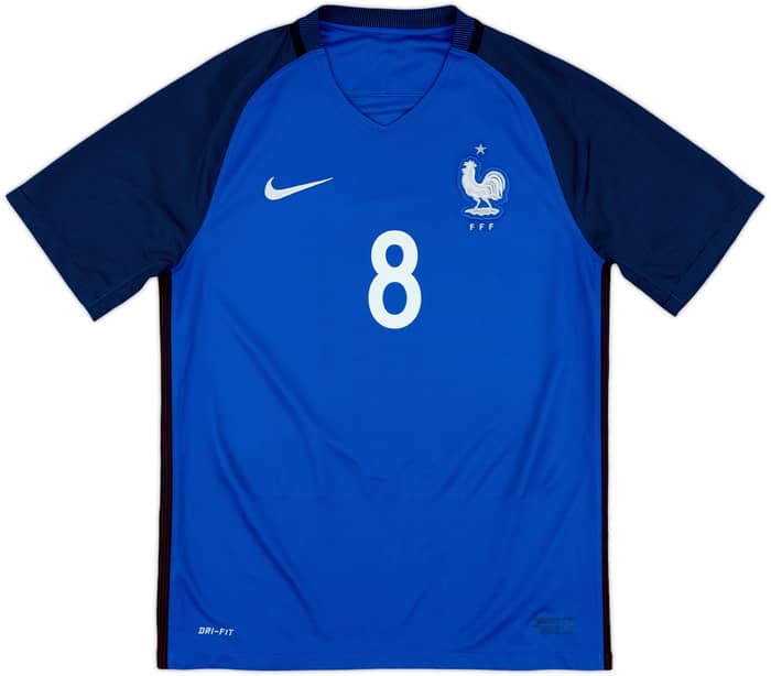 2016-17 France Home Shirt Payet #8 - 6/10 - (M)