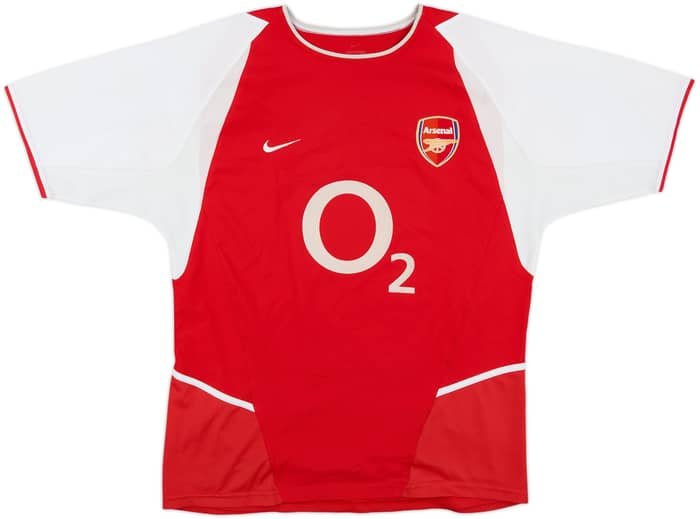 2002-04 Arsenal Home Shirt Viera #4 - 6/10 - (M)