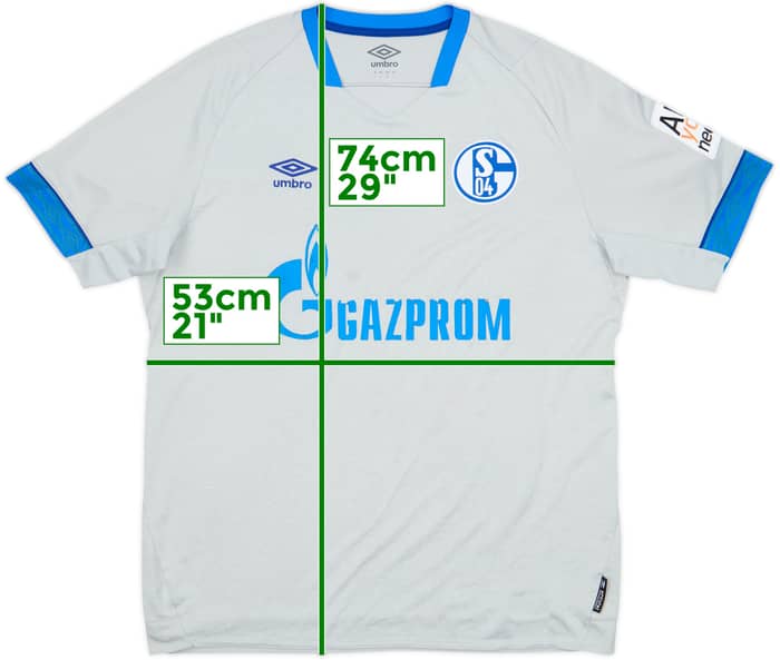 2018-19 Schalke Away Shirt - 5/10 - (L)